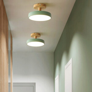 Alternative view of Modern Iron Round Hallway LED Ceiling Lights